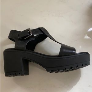 Top Shop Black Shoes Size7.5 (5/38)